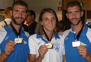 Three Gold Medals for Alexandra Tsiavou and Gountoulas Brothers with our support