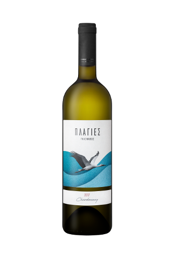 Plagies Glinavos Chardonnay is a white dry wine from Chardonnay grape variety