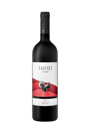 Plagies Glinavos Merlot is a red dry wine from Merlot grape variety