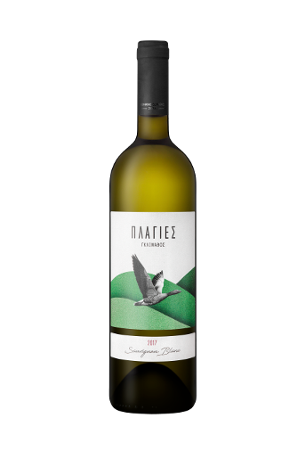 Plagies Glinavos Sauvignon Blanc is a white dry wine from Sauvignon Blanc grape variety